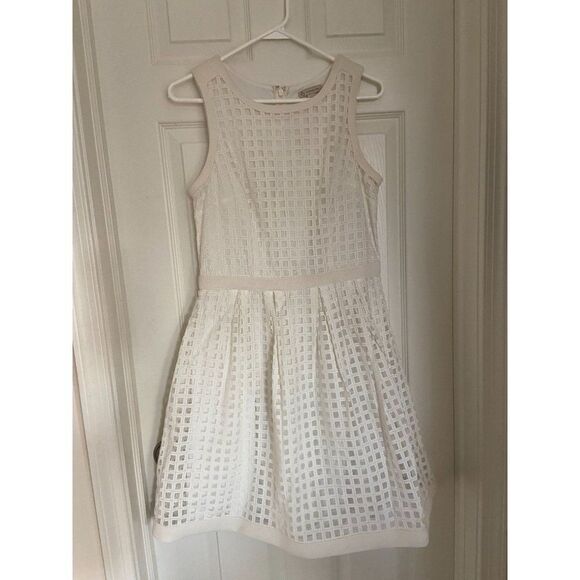 Established 1962 Cream Lacy Dress (Size 10) - Picture 1 of 3